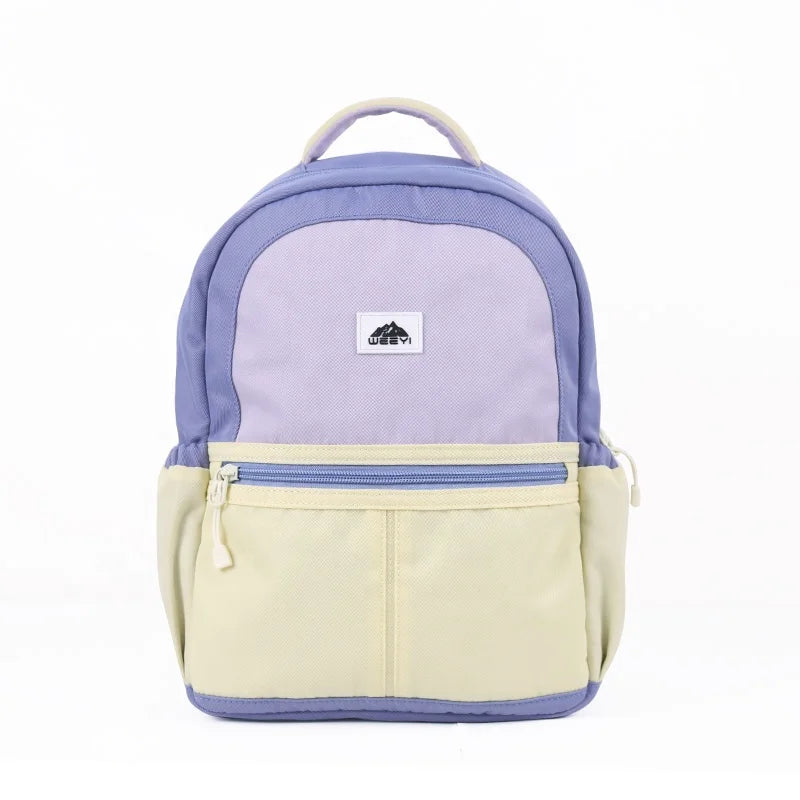 CHANGRONG Custom Mini Backpack for Boys Vintage Style Waterproof Polyester Lining Zipper Closure for School and Travel